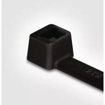 HellermannTyton T50S svarta polyamid-buntband 100-pack (T 50 S-W)