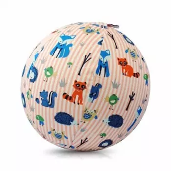BUBA BLOON Bubabloon latexballong med tyghölje, Animal Stripes rosa
