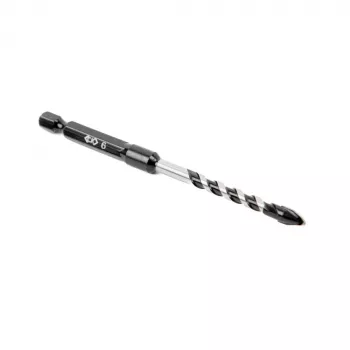 C.K Tools T3115 060 6 mm kakelborr med hårdmetallspets, 105 mm längd, 1/4 inch sexkantskaft, 40CR stål