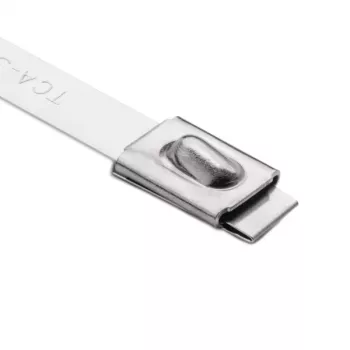HellermannTyton MBT33H buntband i rostfritt stål, 360 mm x 7,9 mm, 50-pack (111-94339)