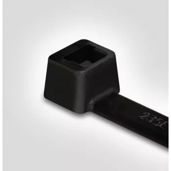 HellermannTyton T50L buntband polyamid svart 100 st (111-05440)