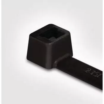 HellermannTyton T30L PA66 BK 100 buntband, svart, 200 mm x 3,6 mm, 100-pack