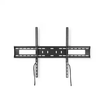 Nedis fast TV-väggfäste för 60-100 tums skärmar, max 75 kg, VESA 200x200 till 800x400, svart