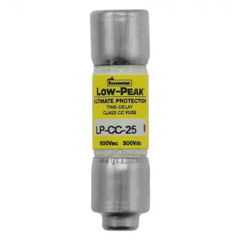 Eaton LP-CC-25 25A 600V trög Class CC säkring, 10-pack