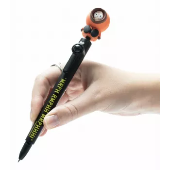 THUMBS UP Fidget Pen - South Park kulspetspenna, svart bläck, 1,0 mm 5056563717447