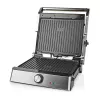 Nedis kontaktgrill 2000 W svart