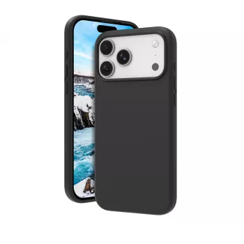 DBRAMANTE1928 Monaco skal för iPhone 18 Pro Max / 17 Pro Max – Night Black