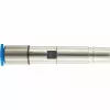Harting Han-Pneumatic uttagskontakt, mässing, förnicklad, 6 mm ytterdiameter, med ventil 09140006466