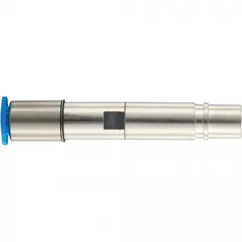 Harting Han-Pneumatic uttagskontakt, mässing, förnicklad, 6 mm ytterdiameter, med ventil 09140006466