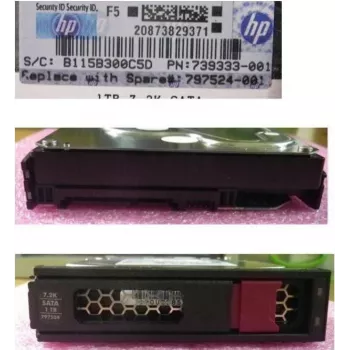 HPE 1TB SATA 6G 7.2K 3,5 inch Low Profile hårddisk (797275-S21)