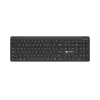 Natec Tang US trådlöst tangentbord Bluetooth + 2,4 GHz Silent Slim svart