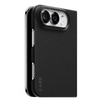 CARE by PanzerGlass Discovery Case med MagSafe för iPhone Fold (2026), svart/grå (CR83510)