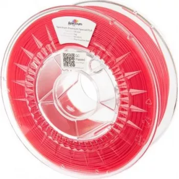 Spectrum 3D-filament PLA termoaktiv 1,75 mm röd 1 kg (80172)
