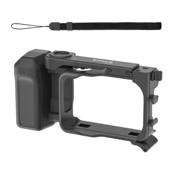 Sunnylife vloggningskit för Insta360 GO Ultra, lanyard + cold shoe, svart (GU-BK150-D)