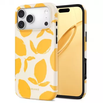 TECH-PROTECT Lamano MagSafe iPhone 17 Pro / 18 Pro skal Lemon Haze