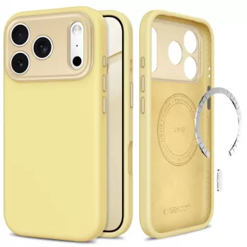 TECH-PROTECT UNIQ MagSafe transparent skal för iPhone 17 Pro Max / 18 Pro Max - Mellow Yellow