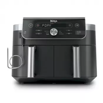 Ninja Dual Zone XL DZ950EU varmluftsfritös 9,5 L 2470 W, svart/grå