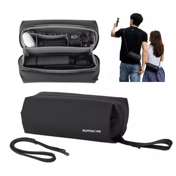 Sunnylife B018-D Organizer-väska för DJI Osmo Pocket 3 / Insta360 X5 / Go 3S, svart