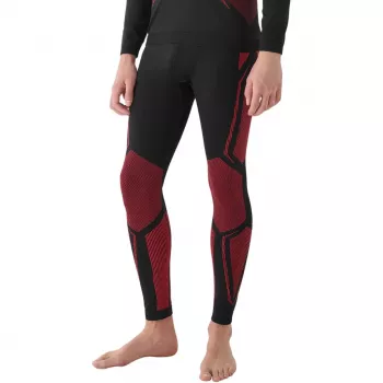Herr termoaktiva leggings 4F M166 röd S/M