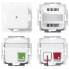 Busch-Jaeger ringset med batteribackup 1510 UJ-214 (2TKA00004633)