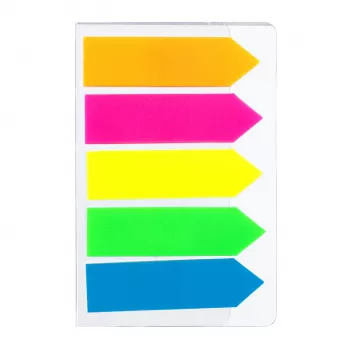 DELI Stick Up indexflaggor PP 50x12 mm 100 blad assorterade färger (D338199)