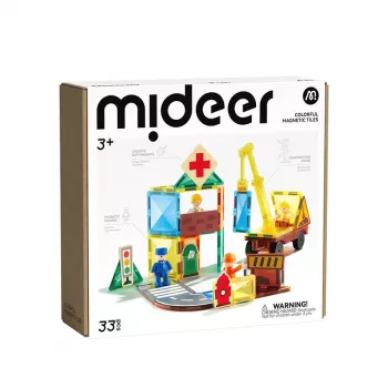 Mideer City Hero Squad MD1641 magnetset, 33 delar