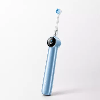 RANVOO PH5 Bubble Sonic elektrisk tandborste, 38 000 VPM, 5 lägen, IPX7, USB-laddning, blå