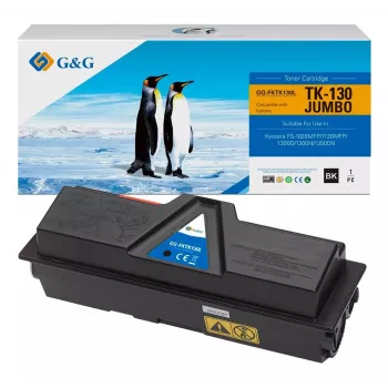 G&G XXL-toner kompatibel med Kyocera TK-130 (20363)