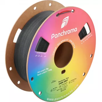 Polymaker Panchroma PLA 1,75 mm mörkgrå 1 kg 3D-filament (CA19028)