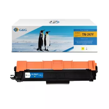 G&G kompatibel tonerkassett Brother TN-247Y gul (16023)