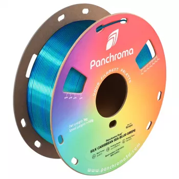 Polymaker Panchroma PLA Dual Silk Caribbean Sea 1,75 mm 1 kg 3D-skrivarfilament CA03025