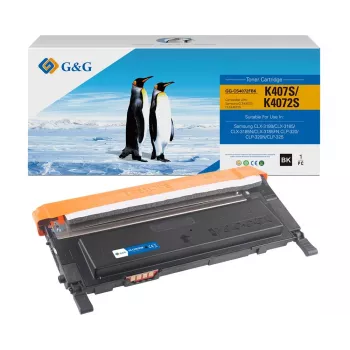 G&G kompatibel tonerkassett för Samsung CLT-K4072S / HP SU128A (14451)
