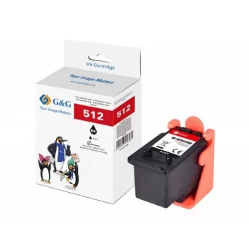 G&G Image kompatibel bläckpatron för Canon PG-512 svart (14687)