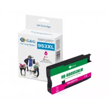 G&G kompatibel HP 953XL magenta bläckpatron med hög kapacitet (14741)