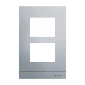 Busch-Jaeger 41392CF-A-03 Audio-frontplatta 1/2 modul Alpinvit 2TMA200160A0032