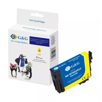 G&G kompatibel Epson 604XL gul bläckpatron (20551)