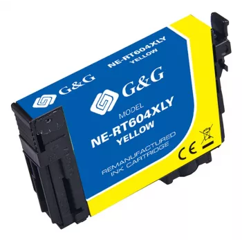 G&G kompatibel Epson 604XL gul bläckpatron (20551)
