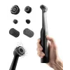 HOTO väggmonterad batteridriven roterande skursvamp 12-delars Ultimate-kit QWQJA07 (HOE0021GL)
