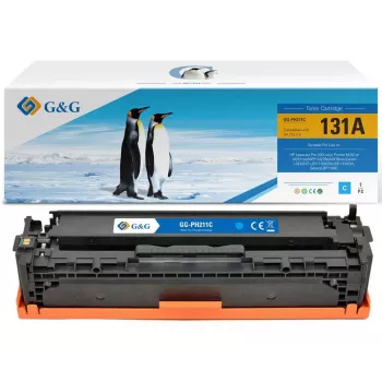 G&G kompatibel tonerkassett för HP 125A/128A/131A (svart, 1 600 sidor) 14317