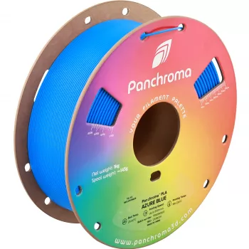 Polymaker Panchroma PLA 3D-skrivarfilament, 1,75 mm, 1 kg, Azure Blue (CA19024)