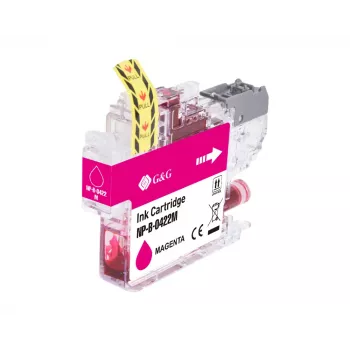G&G kompatibel bläckpatron Brother LC422M magenta (550 sidor) 20582