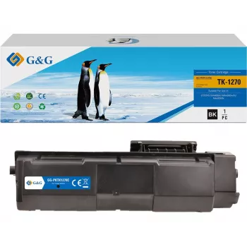 G&G kompatibel tonerkassett GG-PKTK1270C för Pantum TL-410, svart, 1 500 sidor