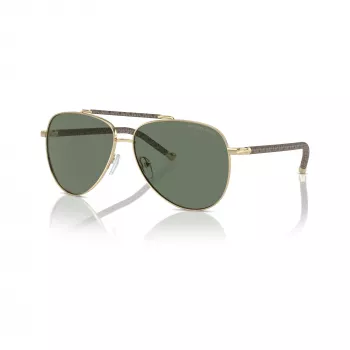 Michael Kors dam solglasögon MK1146-10143H ljusguld fjäril cat-eye brun gradient 59 mm