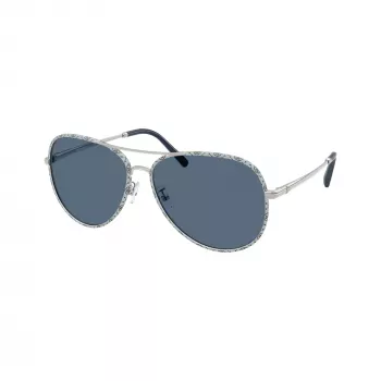Tory Burch TY6114-32744L dam solglasögon mörk Havana brun gradient 60 mm