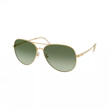 Tory Burch dam TY6114-33438E fyrkantiga solglasögon, Dark Havana-fattning, bruna gradientglas, 60 mm