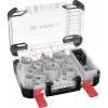 Bosch 2608594426 Progressor for Wood and Metal 11-delat hålsågsset (20–76 mm) med Power Change-adapter och pilotborr