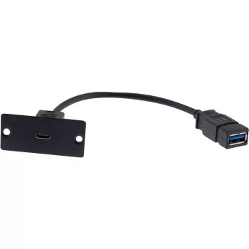 Kramer Electronics WU-CA(B) USB-C genomföringsinsats, svart 80-00026499