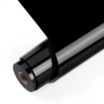 LOKLiK Basic värmetransfervinyl rulle 12 m - svart - 30,5 cm x 12 m (SG-HTV-0321-US-L-B2B)
