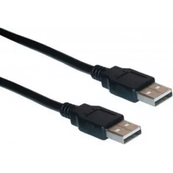 Kramer Electronics 4,6 m USB 2.0 A-hane till A-hane kabel, svart (96-0212015)
