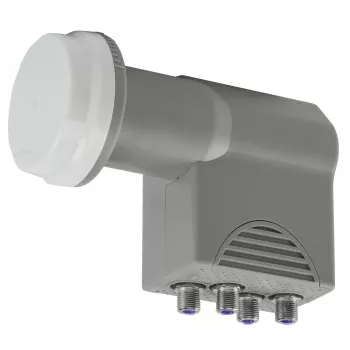 AXING SCO 4-10 quattro LNB, 40 mm feedhorn, 4 utgångar, UHD/3D Ready SCO00410